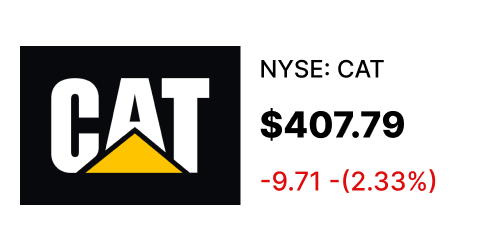 CAT stock card