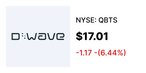 QBTS stock card
